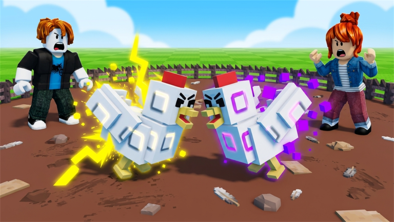 Grow a Chicken Fighter — official Roblox game art